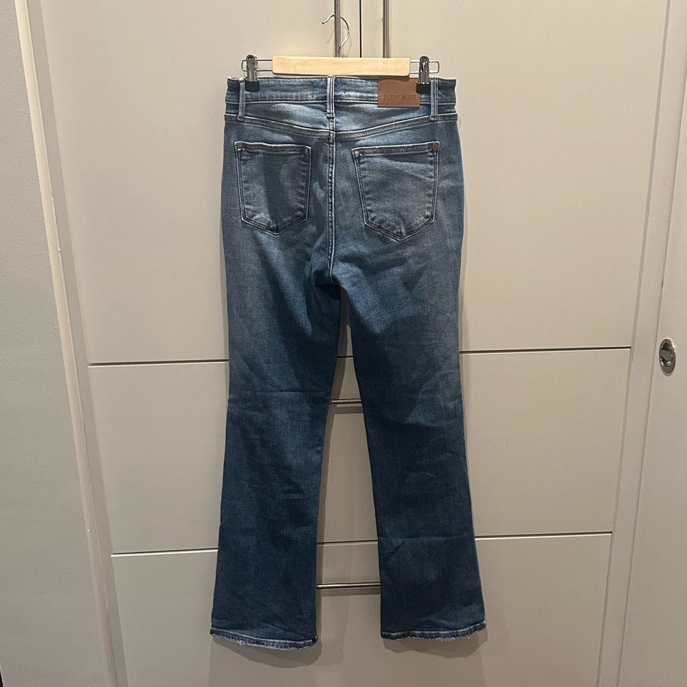 NWOT Judy Blue Boot Cut Jeans Size 7/28 Inseam 31 - Picture 2 of 3